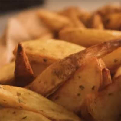 Patatas fritas hechas con la Cecofry Advance Double